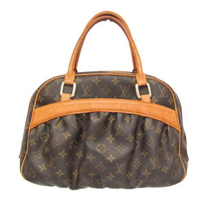 LOUIS VUITTON Authentic Brown Monogram Boston Bag